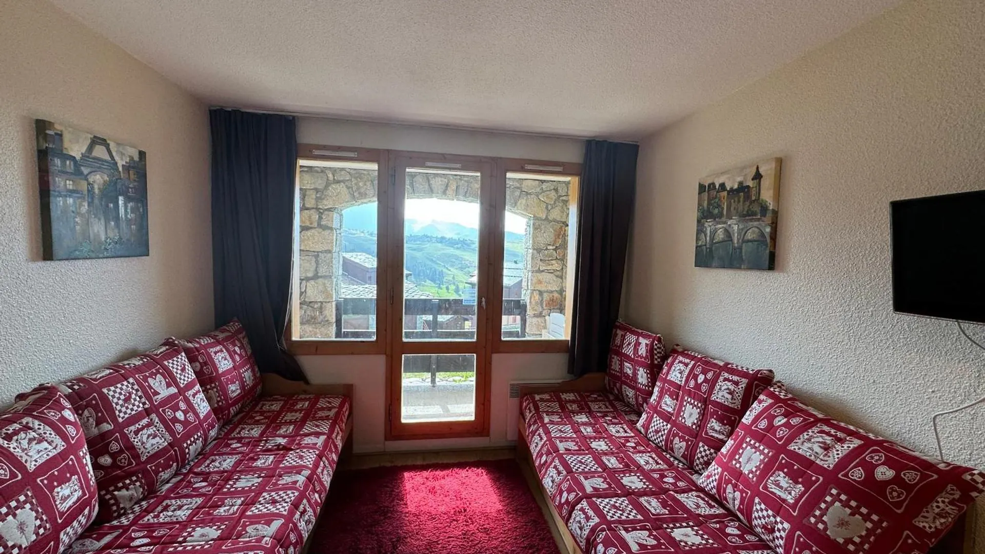 Appartement Confortable Au Pied Des Pistes Avec Balcon Et Parking - Fr-1-181-2055 La Plagne-Tarentaise 法国