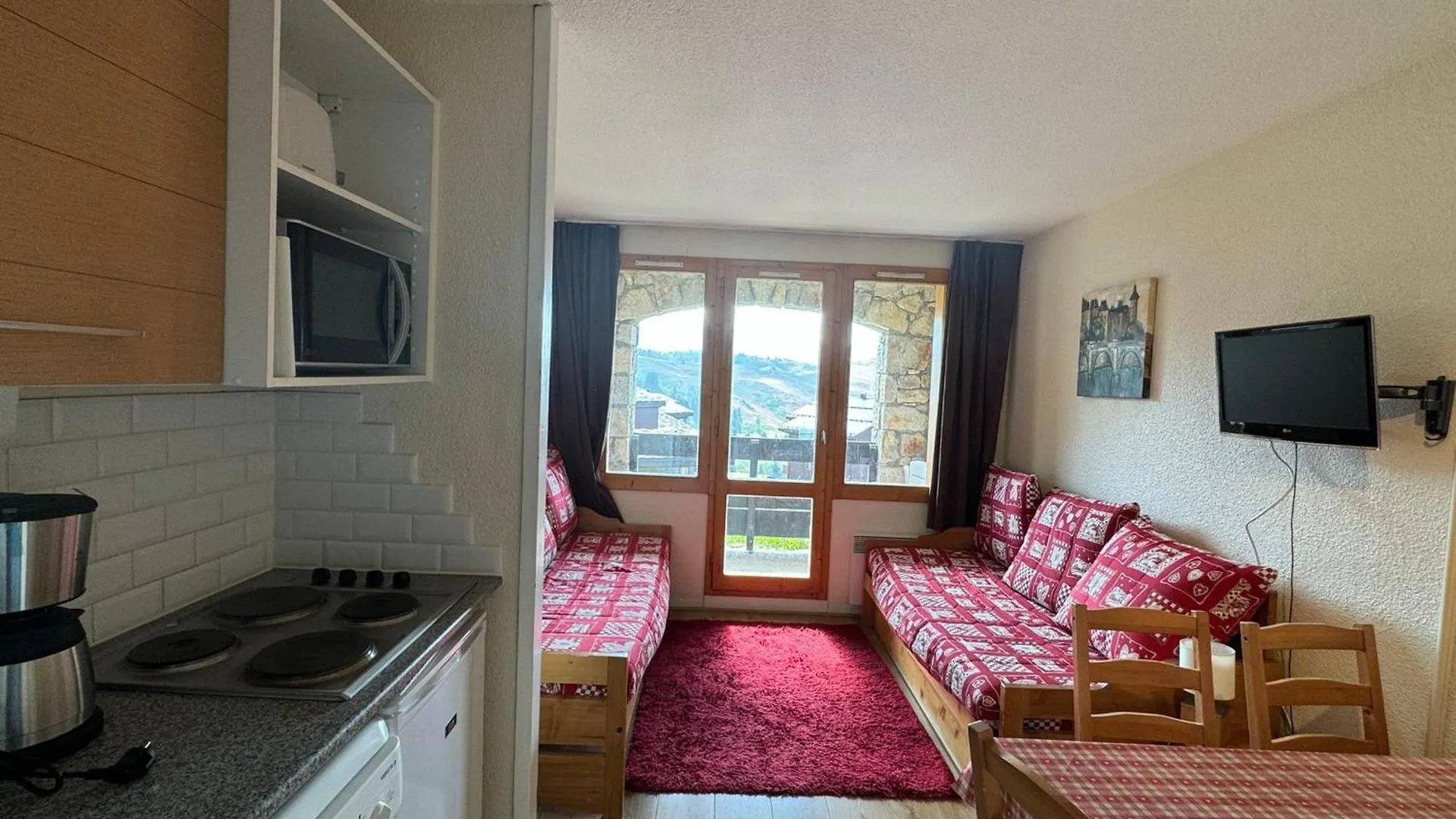 Appartement Confortable Au Pied Des Pistes Avec Balcon Et Parking - Fr-1-181-2055 La Plagne-Tarentaise